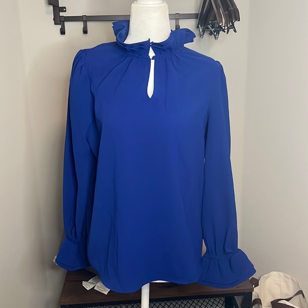 J. Crew Ruffle Blouse